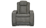 Next-Gen DuraPella Slate Power Recliner from Ashley - Luna Furniture
