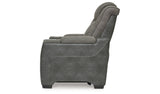 Next-Gen DuraPella Slate Power Recliner from Ashley - Luna Furniture
