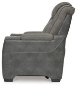 Next-Gen Durapella Slate Power Reclining Sofa and Power Recliner from Ashley - Luna Furniture