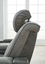 Next-Gen DuraPella Slate Power Recliner from Ashley - Luna Furniture