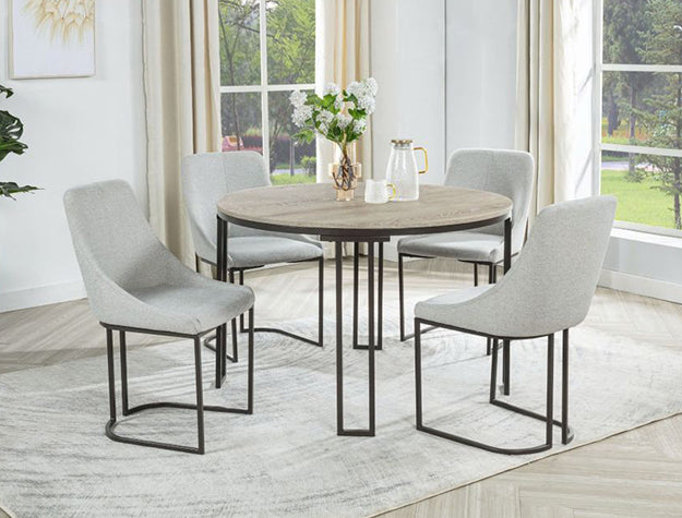 Verano Light Gray Dining Chair, Set of 2 from Crown Mark - Luna Furniture