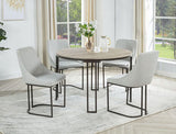 Verano Light Gray Dining Chair, Set of 2 from Crown Mark - Luna Furniture