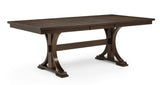 Hamil Brown Extendable Dining Table with 18" Butterfly Leaf from Crown Mark - Luna Furniture