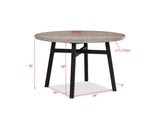 Mathis Black/Gray Dining Table