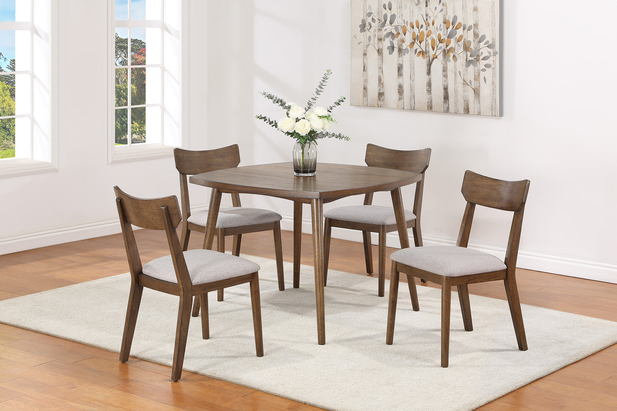 Weldon Brown Dining Chair, Set of 4 from Crown Mark - Luna Furniture