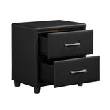 Lorenzi Black Twin Platform Bed from Homelegance - Luna Furniture