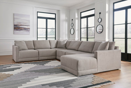 Katany Shadow 6-Piece RAF Chaise Sectional