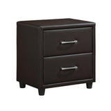 Lorenzi Dark Brown 5-Piece Youth Bedroom Set (Twin Bed, Nightstand, Dresser, Mirror, Chest) from Homelegance - Luna Furniture