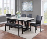 Tanner Black Dining Bench from Crown Mark - Luna Furniture