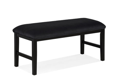 Sebastian Black Dining Bench from Crown Mark - Luna Furniture