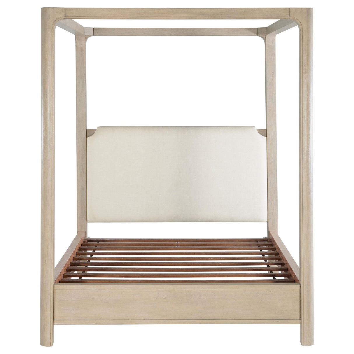Solano Weathered Mango 85-inch Queen Canopy Bed from Coaster - Luna Furniture