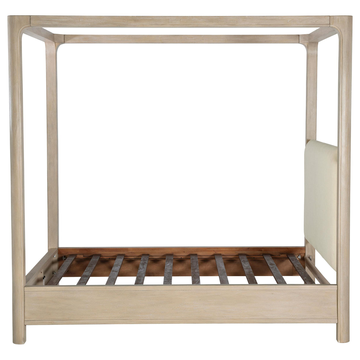 Solano Weathered Mango 85-inch Queen Canopy Bed from Coaster - Luna Furniture