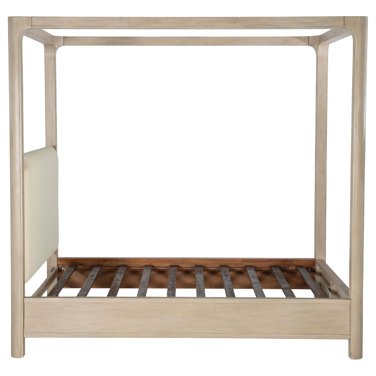 Solano Weathered Mango 85-inch Queen Canopy Bed from Coaster - Luna Furniture