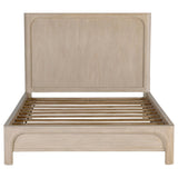 Solano Weathered Mango 55-inch Eastern King Panel Bed from Coaster - Luna Furniture