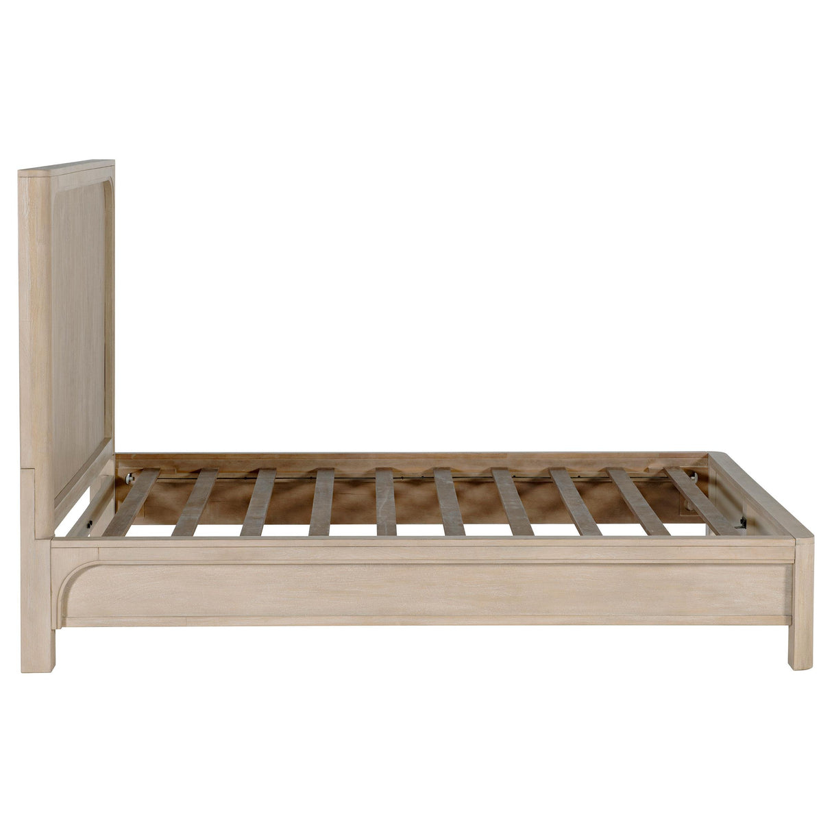 Solano Weathered Mango 55-inch Queen Panel Bed from Coaster - Luna Furniture