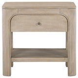 Solano Weathered Mango 1-Drawer Nightstand from Coaster - Luna Furniture