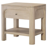 Solano Weathered Mango 1-Drawer Nightstand from Coaster - Luna Furniture