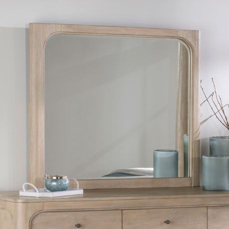 Solano Weathered Mango Dresser Mirror from Coaster - Luna Furniture