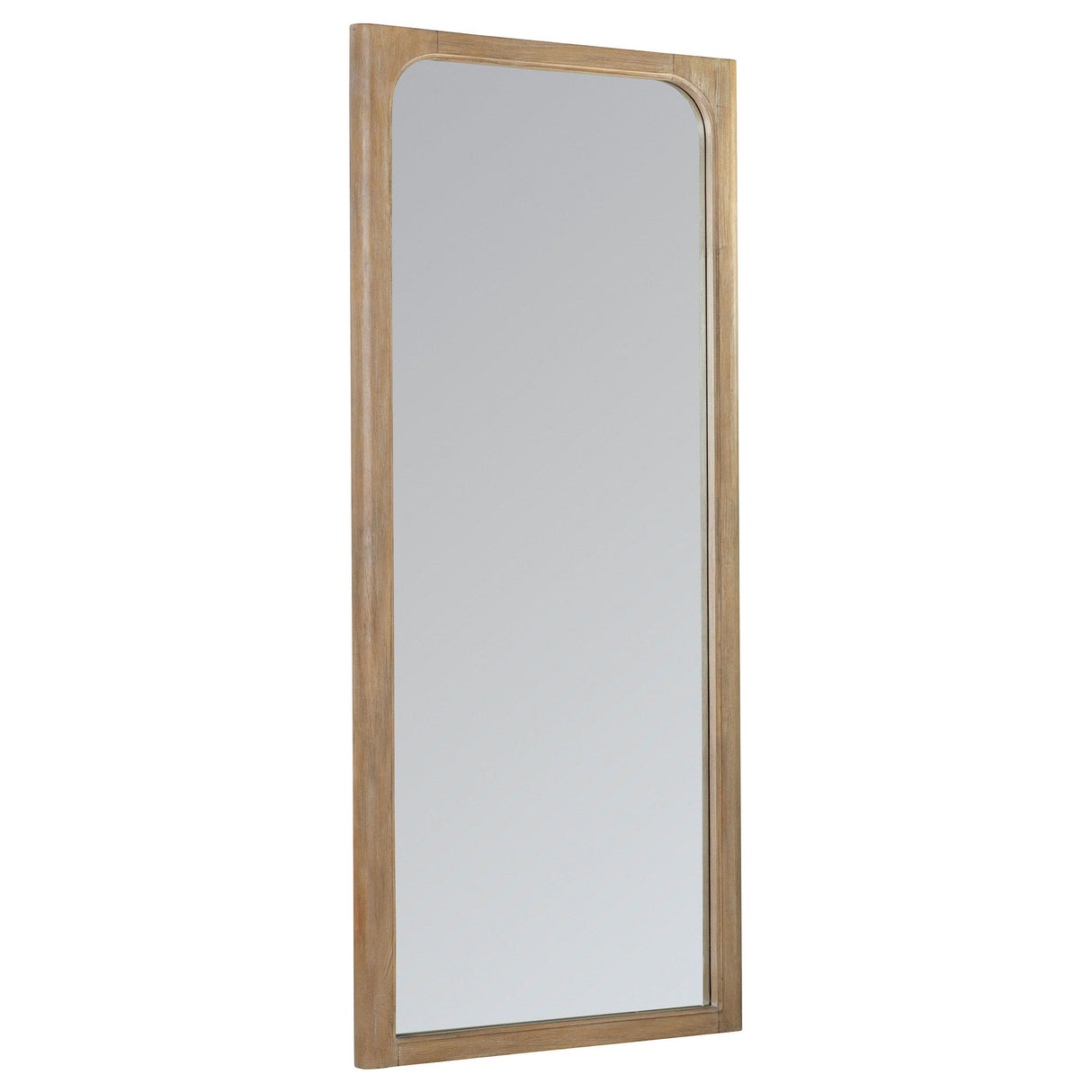 Solano Weathered Mango 80-inch Full Length Floor Mirror from Coaster - Luna Furniture