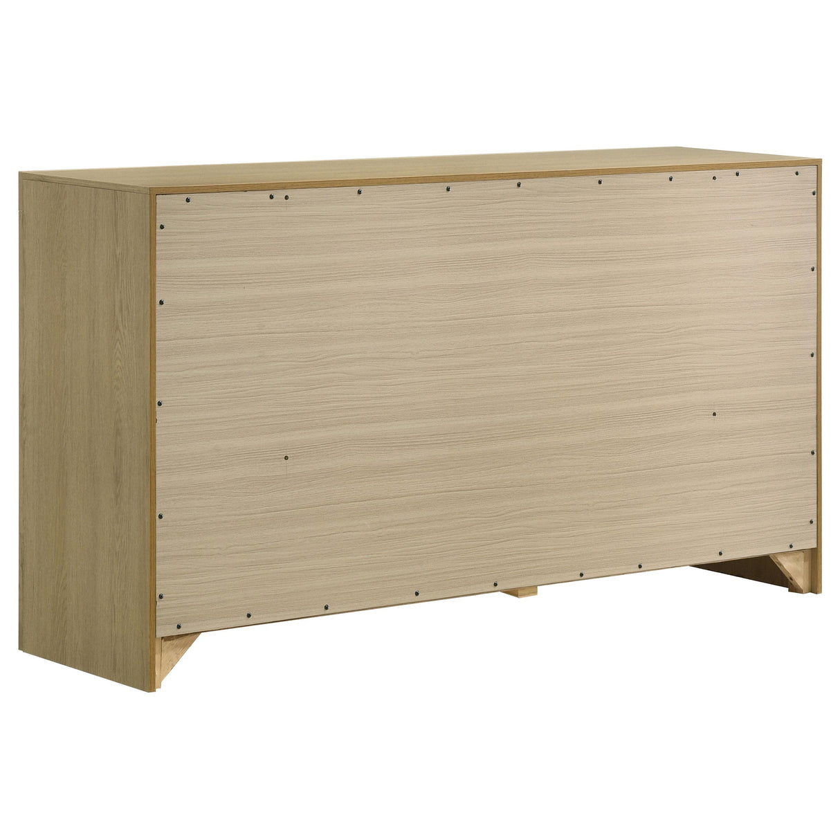 Hendricks Light Oak 4-Piece Eastern King Bedroom Set from Coaster - Luna Furniture