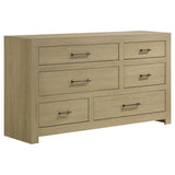 Hendricks Light Oak 5-Piece Eastern King Bedroom Set from Coaster - Luna Furniture