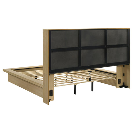 Hendricks Light Oak 4-Piece California King Bedroom Set from Coaster - Luna Furniture