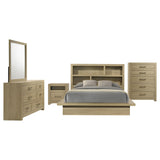 Hendricks Light Oak 5-Piece California King Bedroom Set from Coaster - Luna Furniture