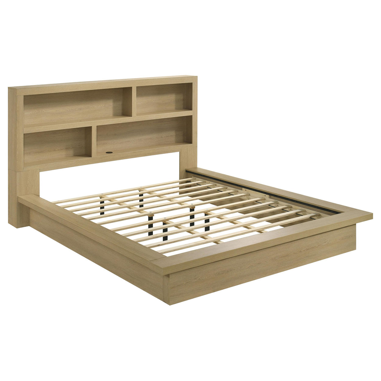 Hendricks Light Oak 5-Piece California King Bedroom Set from Coaster - Luna Furniture