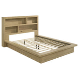 Hendricks Light Oak 4-piece Queen Bedroom Set from Coaster - Luna Furniture