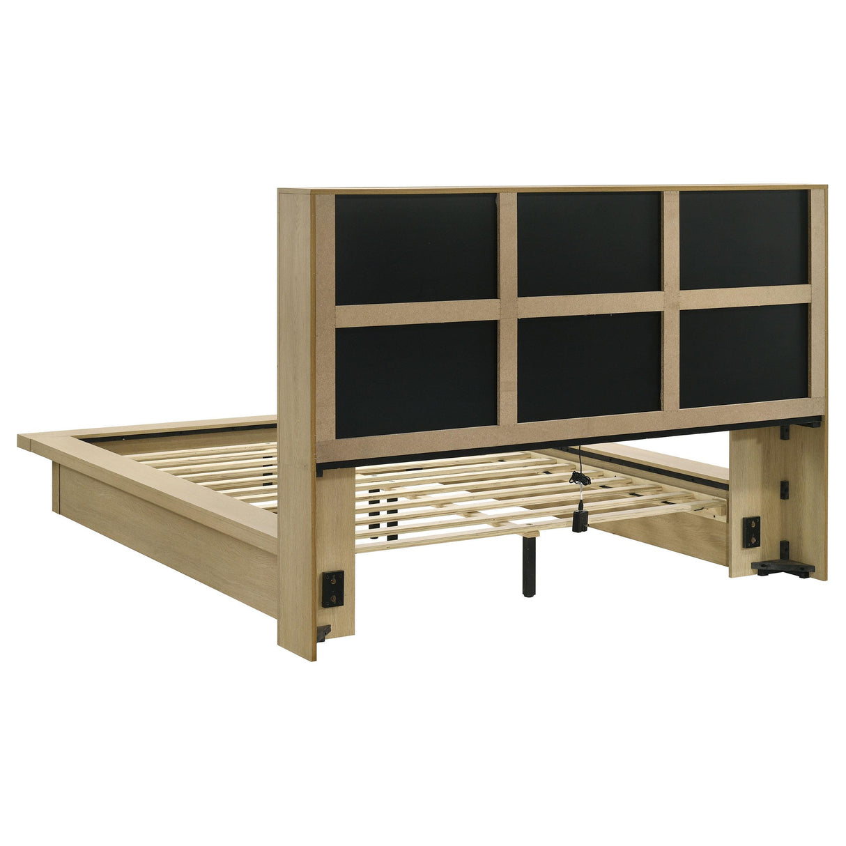 Hendricks Light Oak 5-piece Queen Bedroom Set from Coaster - Luna Furniture