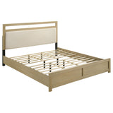 Hendricks Light Oak 4-Piece Eastern King Bedroom Set from Coaster - Luna Furniture