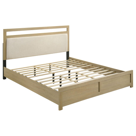Hendricks Light Oak 5-Piece Eastern King Bedroom Set from Coaster - Luna Furniture