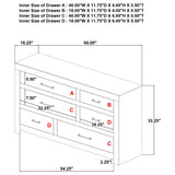 Hendricks Light Oak 5-Piece Eastern King Bedroom Set from Coaster - Luna Furniture