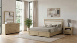 Hendricks Light Oak 4-Piece California King Bedroom Set from Coaster - Luna Furniture