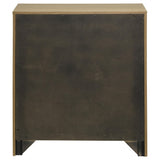 Hendricks Light Oak 1-drawer Nightstand Bedside Table with Cubby from Coaster - Luna Furniture
