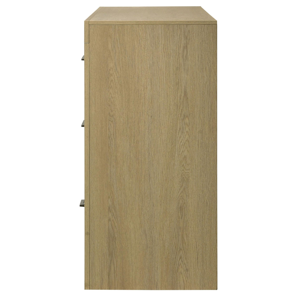 Hendricks Light Oak 6-drawer Bedroom Dresser Storage Cabinet from Coaster - Luna Furniture