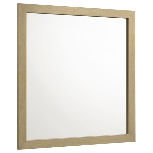 Hendricks Light Oak Dresser Mirror