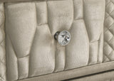 Lorient Ivory and Camel 4-piece California King Bedroom Set from Coaster - Luna Furniture