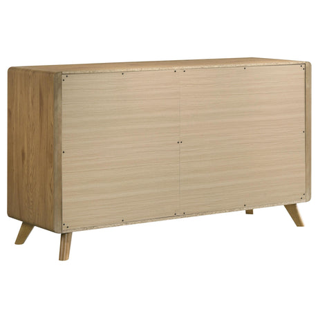 Bennett Light Oak and Cream Bedroom Set from Coaster - Luna Furniture