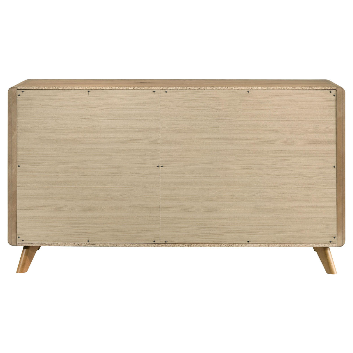 Bennett Light Oak 6-drawer Bedroom Dresser Cabinet from Coaster - Luna Furniture