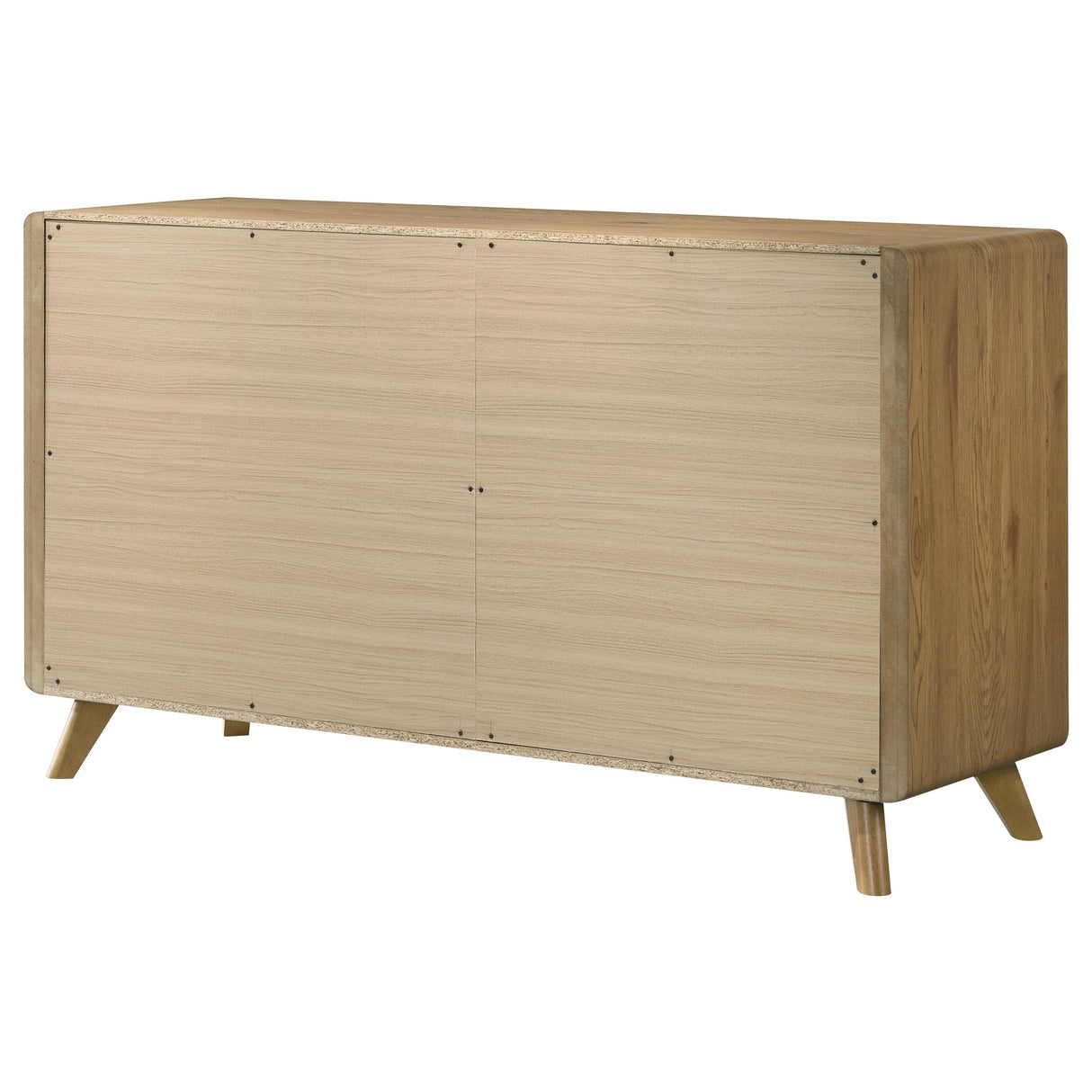 Bennett Light Oak 6-drawer Bedroom Dresser Cabinet from Coaster - Luna Furniture