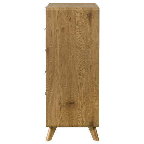 Bennett Light Oak 5-drawer Bedroom Chest of Drawers from Coaster - Luna Furniture