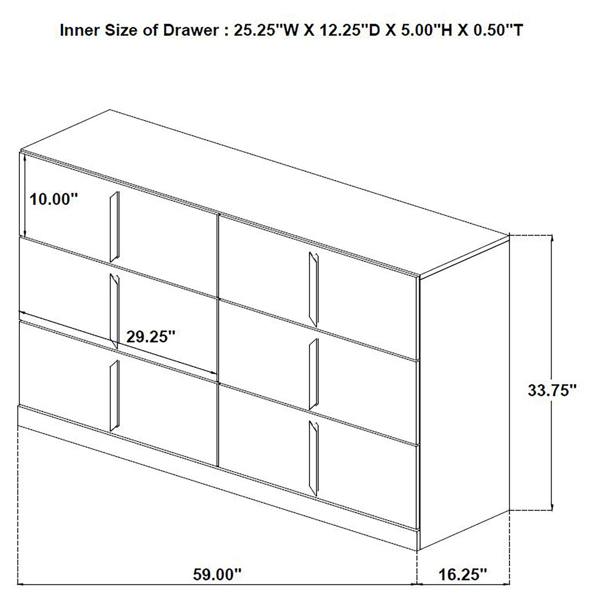 Ines Gray and White High Gloss 5-Piece Queen Bedroom Set from Coaster - Luna Furniture