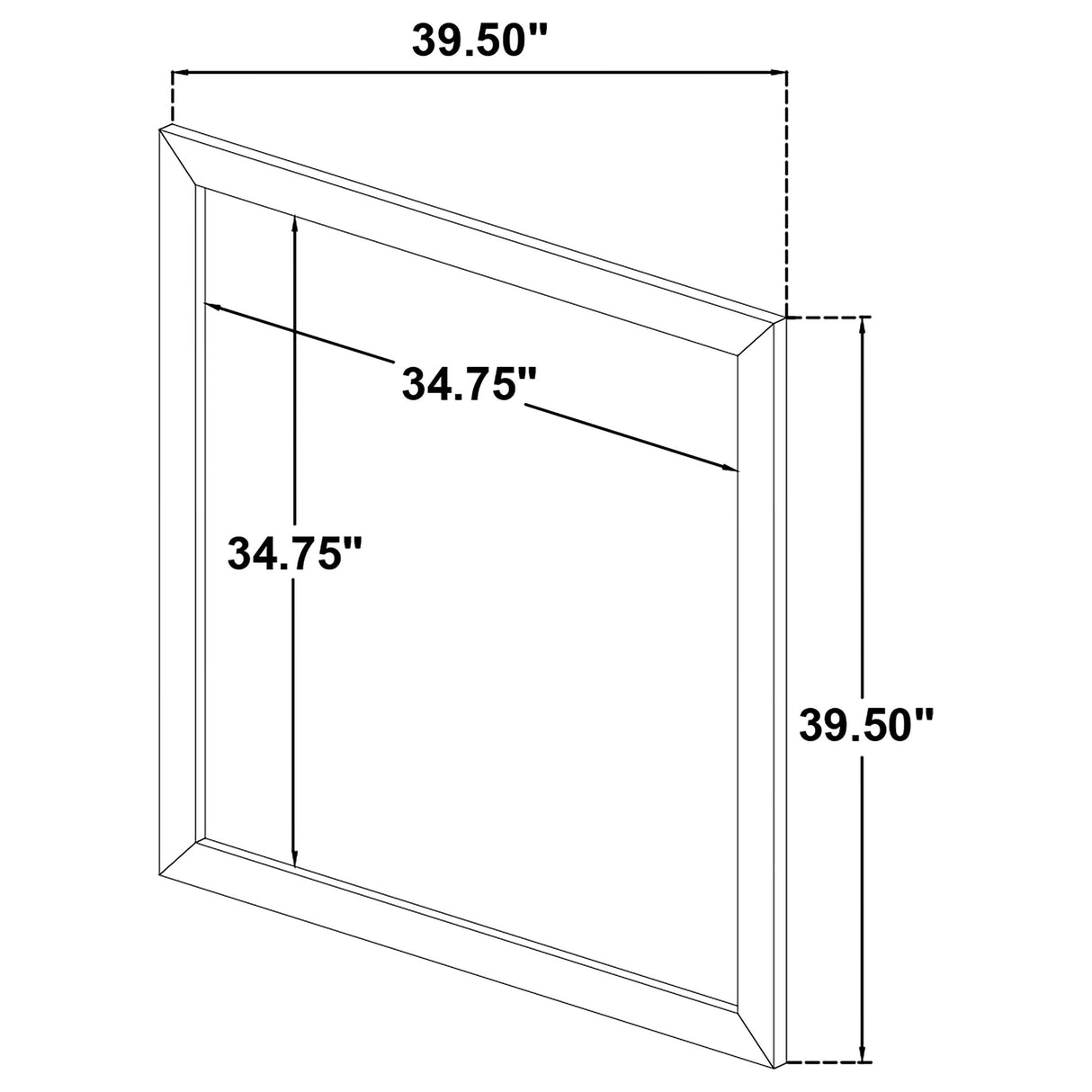 Ines Navy and White High Gloss 5-Piece Queen Bedroom Set from Coaster - Luna Furniture