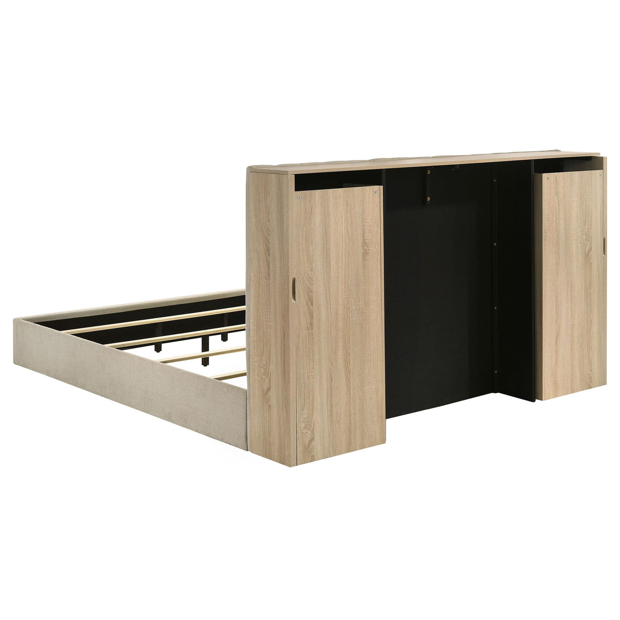 Arielle Light Oak 5-Piece Eastern King Bedroom Set from Coaster - Luna Furniture