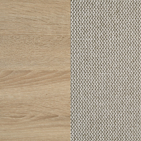 Arielle Light Oak Eastern King Bookcase Panel Storage Bed from Coaster - Luna Furniture