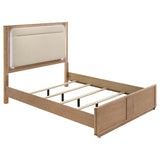 Leanne Light Oak 5-piece Queen Bedroom Set from Coaster - Luna Furniture