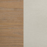 Leanne Light Oak and Off White Queen LED Panel Bed from Coaster - Luna Furniture