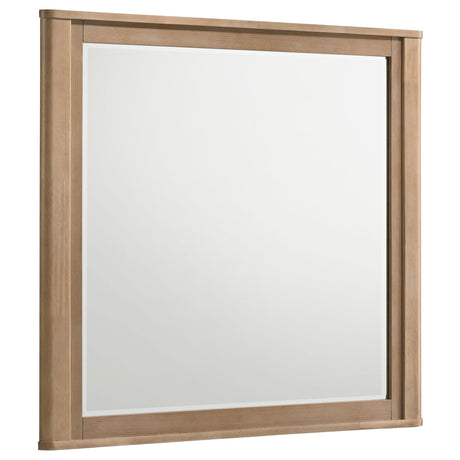 Leanne Light Oak Dresser Mirror from Coaster - Luna Furniture