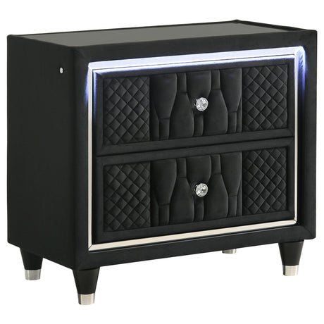 Lorient Black 4-piece California King Bedroom Set from Coaster - Luna Furniture